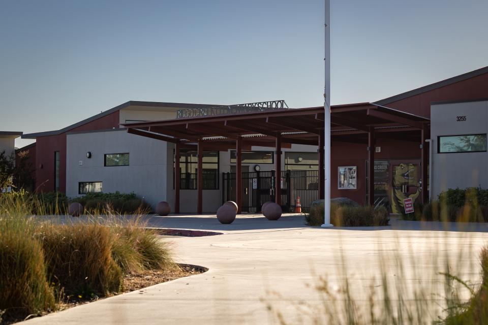 Front of Riego Creek Elementary School